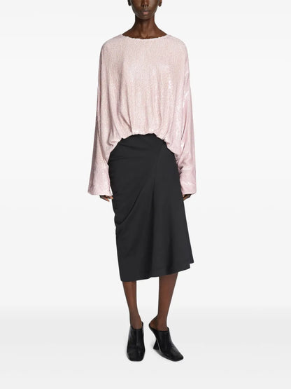 Sequin-Embellished Top