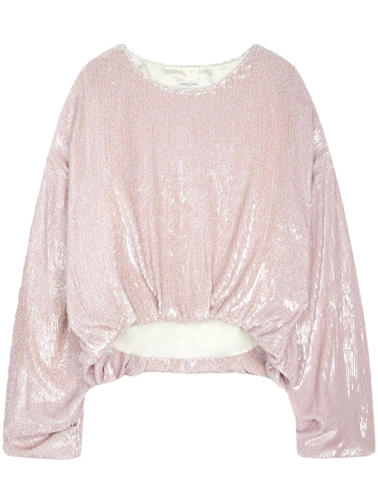 Sequin-Embellished Top