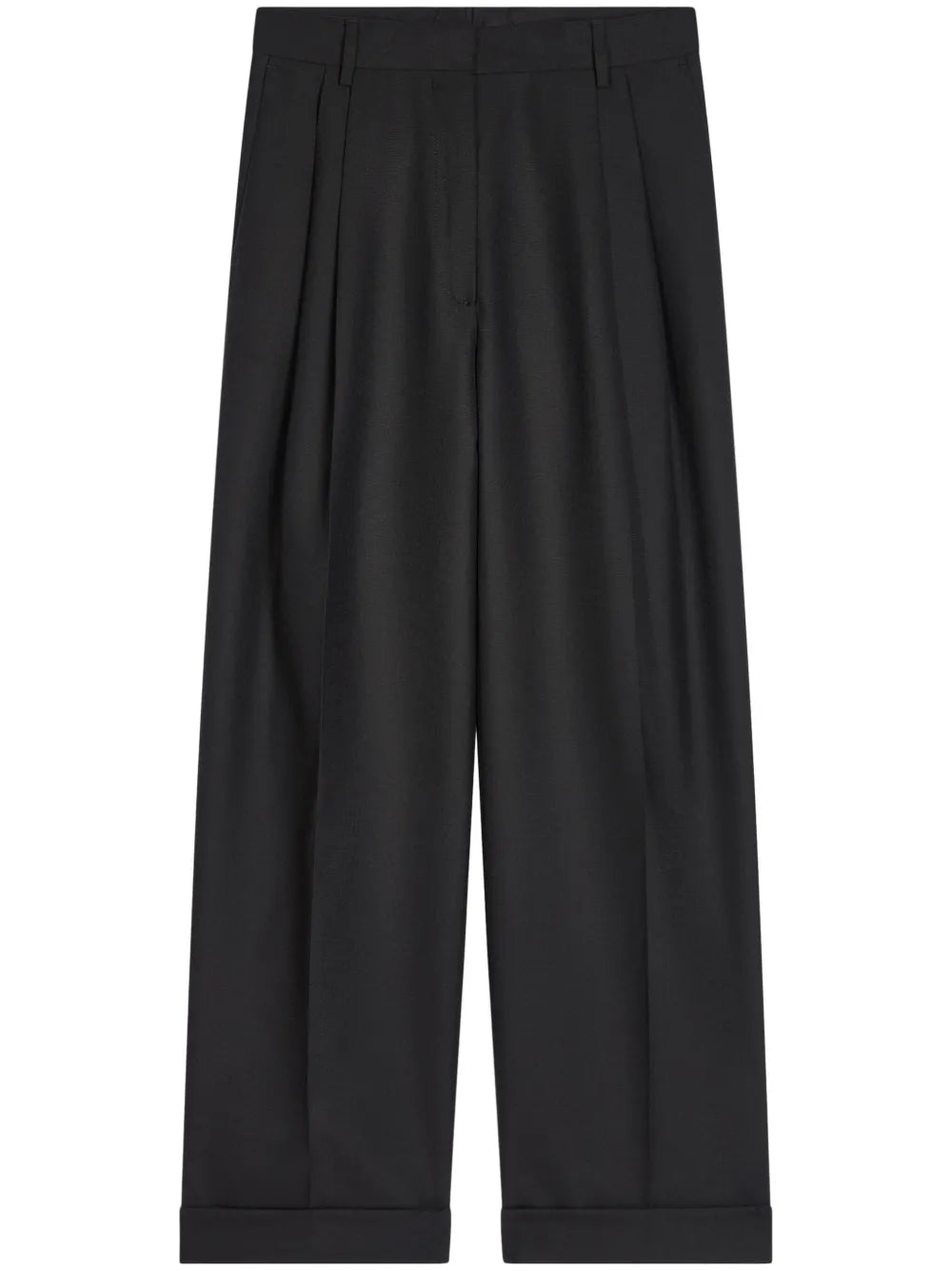 Pleated Wool Trousers