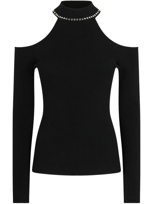 Stud-Detail Sweater