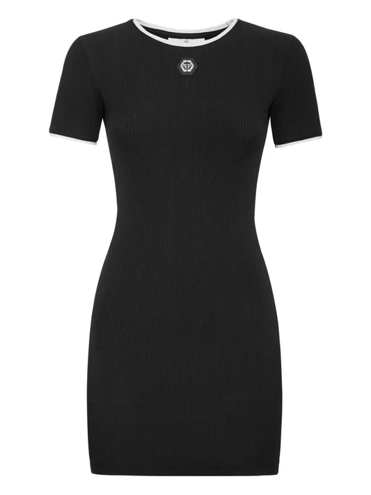 Stretch-Cotton Dress