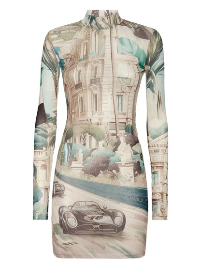 Racing Mini Dress