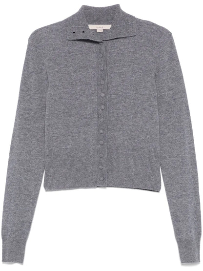 Turtleneck Cardigan