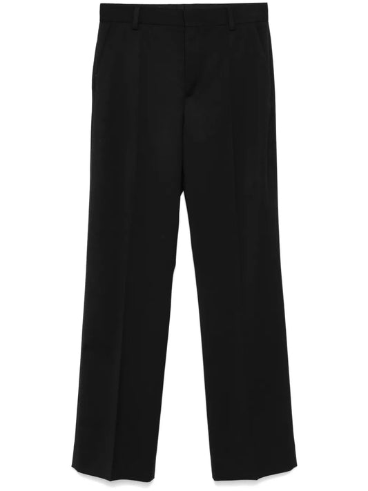 High-Wait Bootcut Trousers