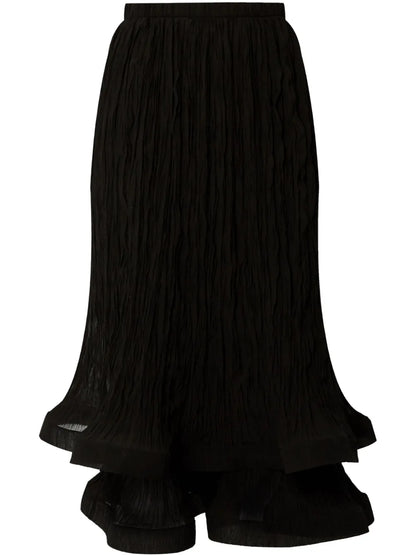 Pleated Midi Skirt