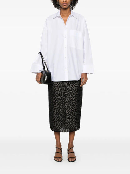 Lace Midi Skirt