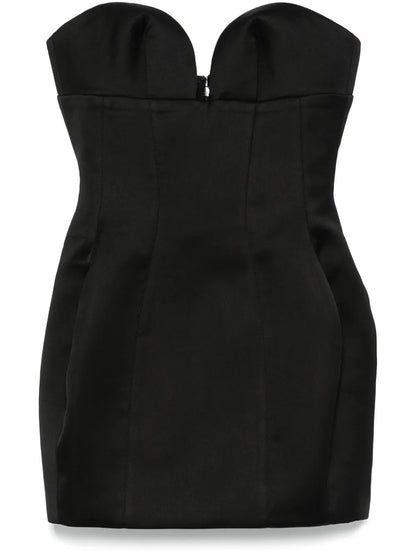 Sweetheart-Neck Balloon Mini Dress