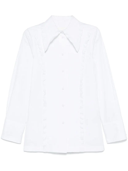 Ruffle-Trim Shirt