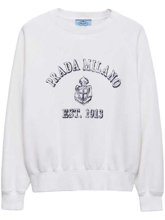 Cotton Crew-Neck Sweatshirt