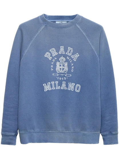 Cotton Crew-Neck Sweatshirt