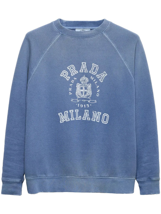 Cotton Crew-Neck Sweatshirt