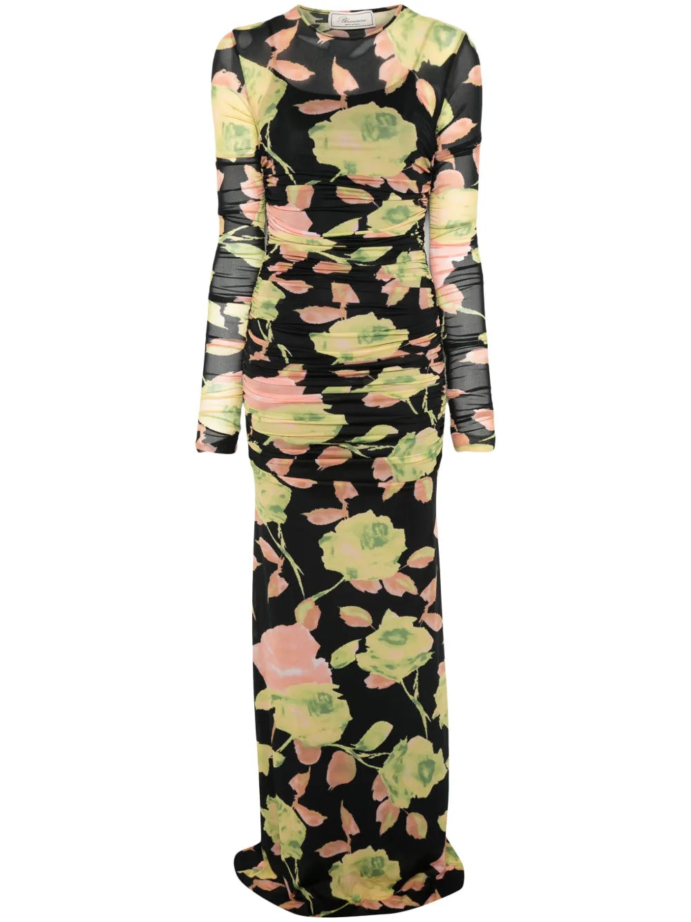 Floral-Print Maxi Dress