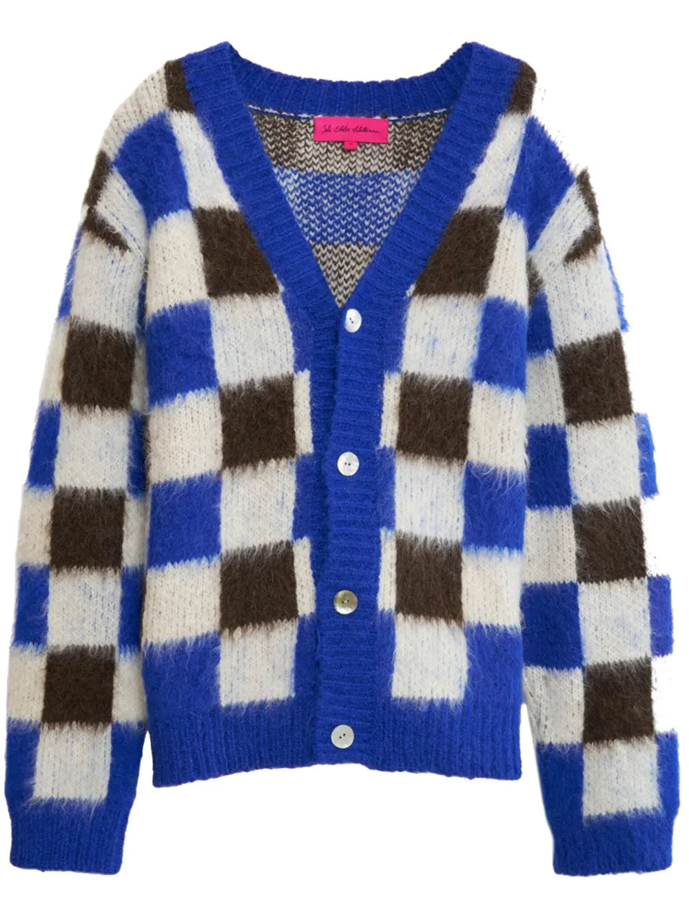 Checkered Cardigan