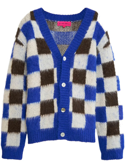 Checkered Cardigan