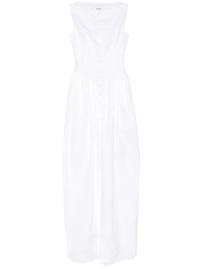 Sleeveless Balloon Maxi Dress