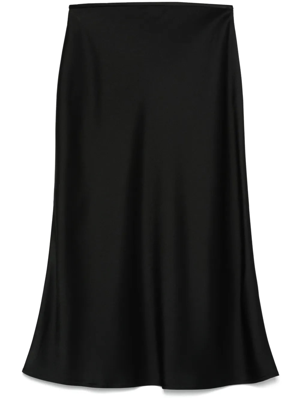 Satin Midi Skirt