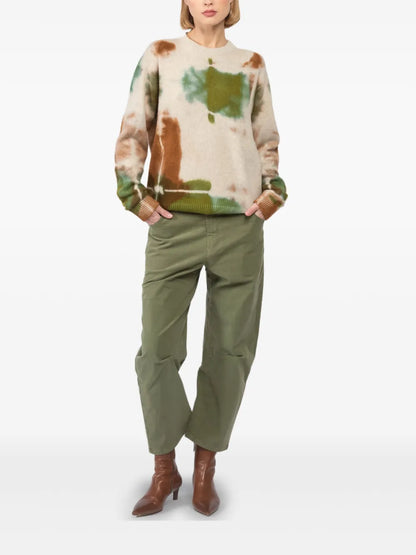 Tie Dye-Pattern Sweater