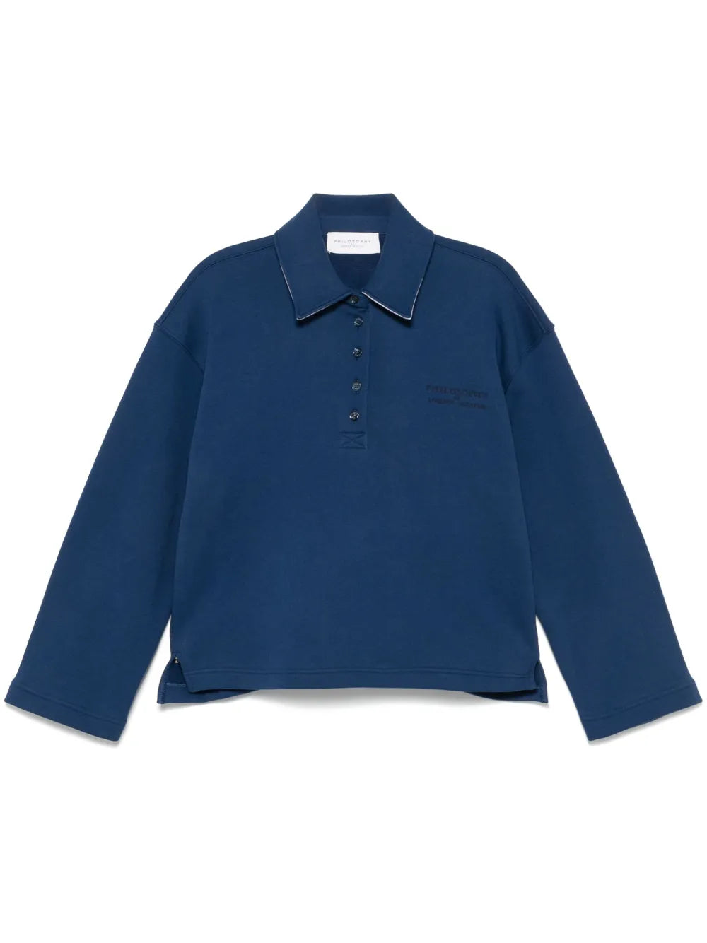 Logo-Embroidered Polo Top