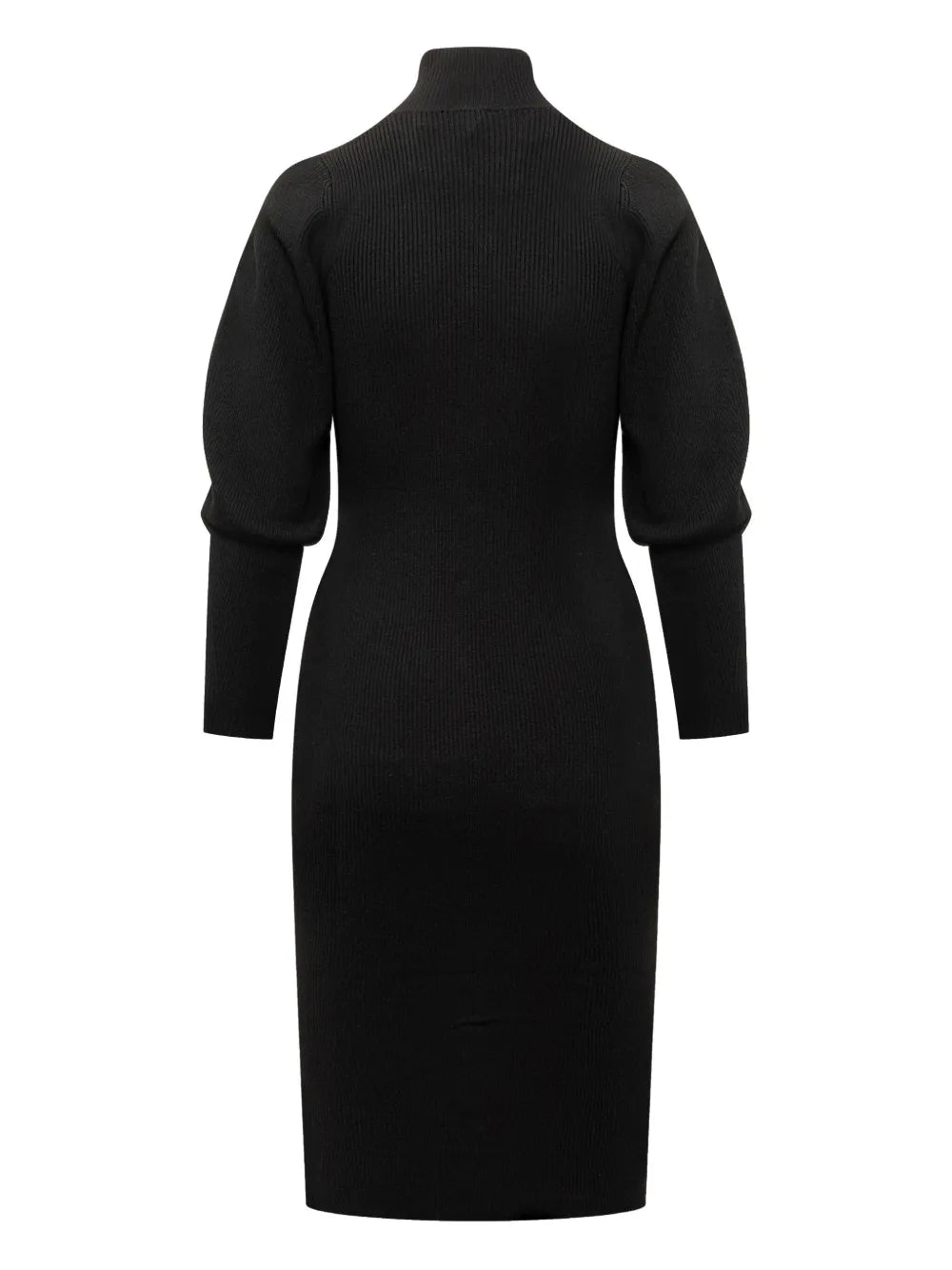 Buttoned Knit Dress