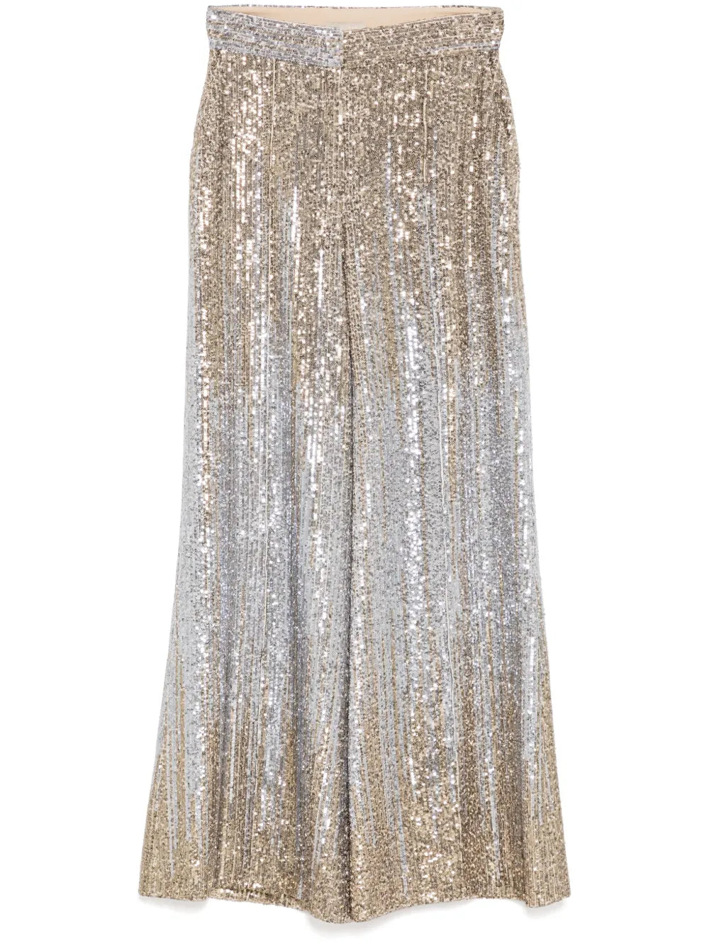 Gradient-Sequinned Trousers
