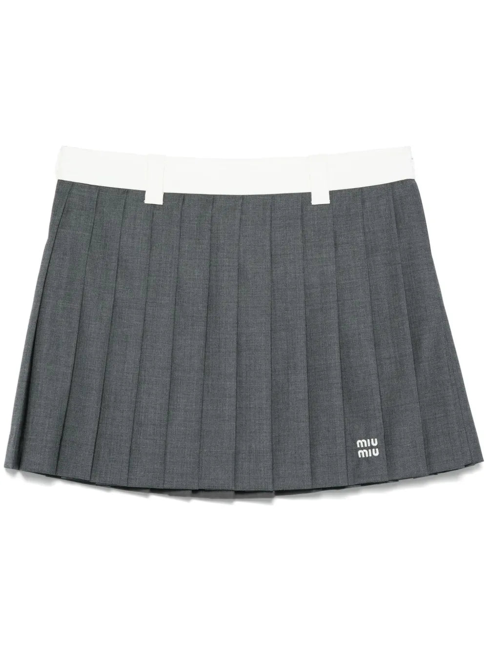 Pleated Mini Skirt