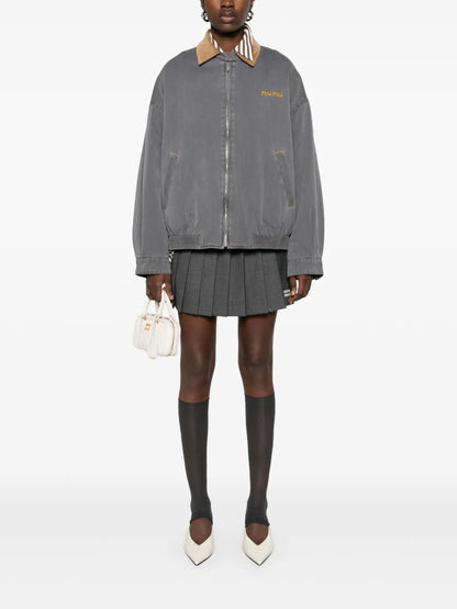 Pleated Mini Skirt