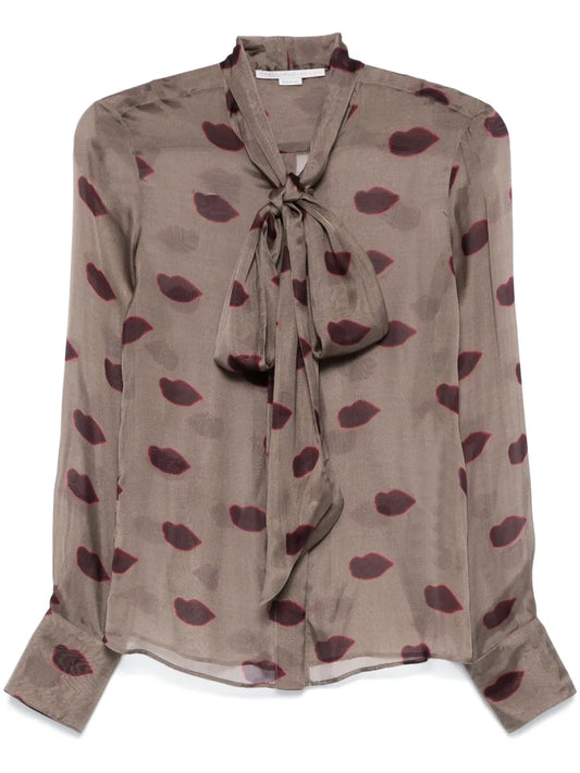 Patterned Blouse