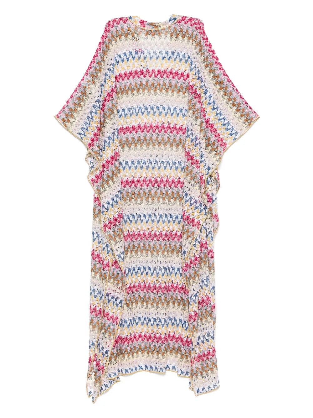 Lamé Crochet Beach Cover-Up