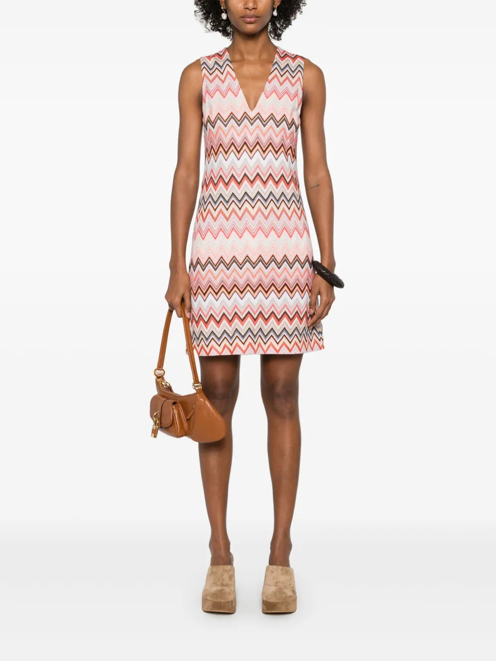 Zigzag Mini Dress