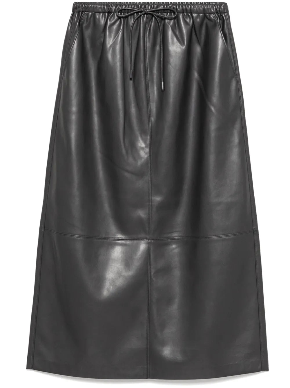 Faux-Leather Skirt