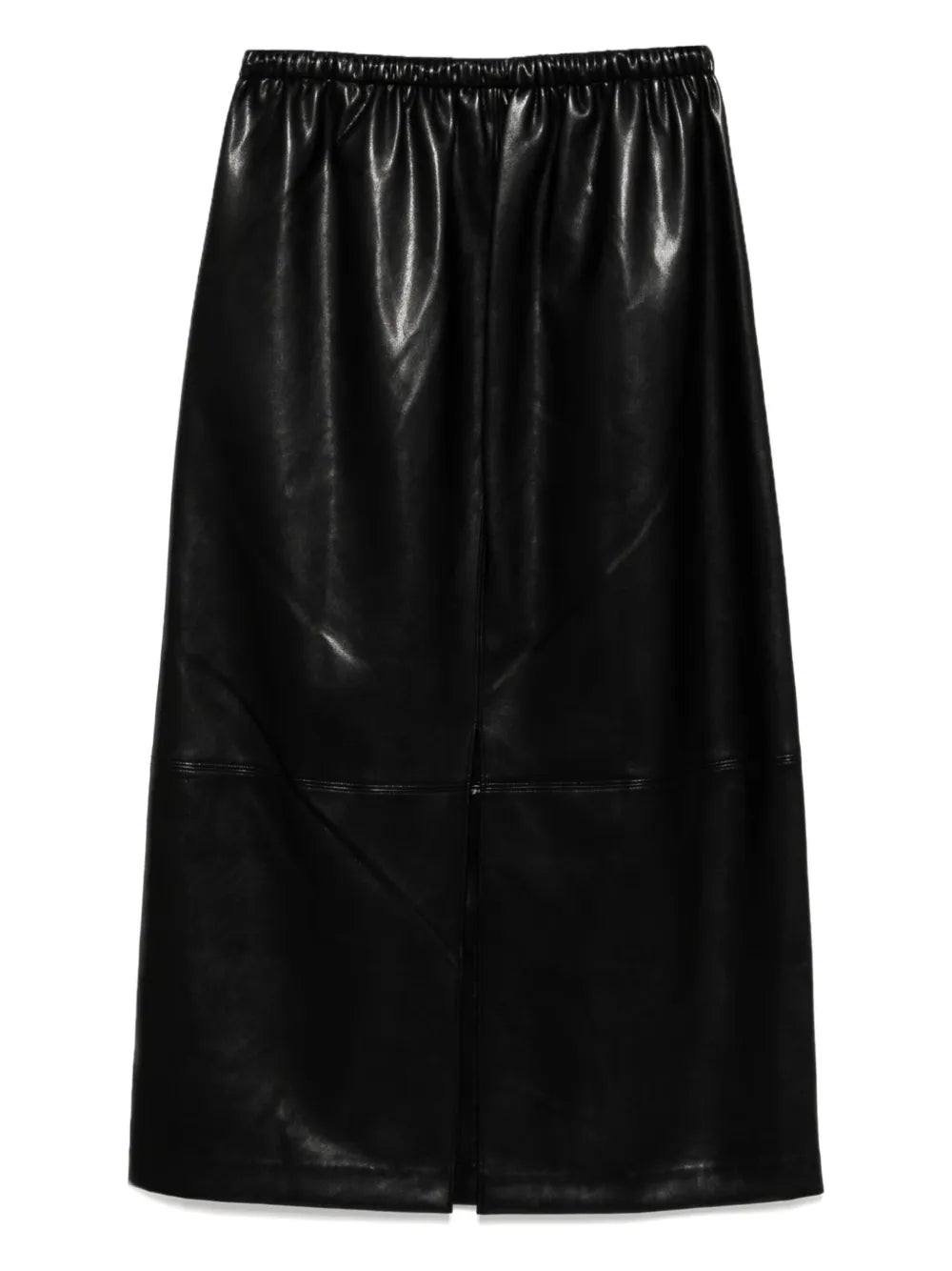 Faux-Leather Skirt