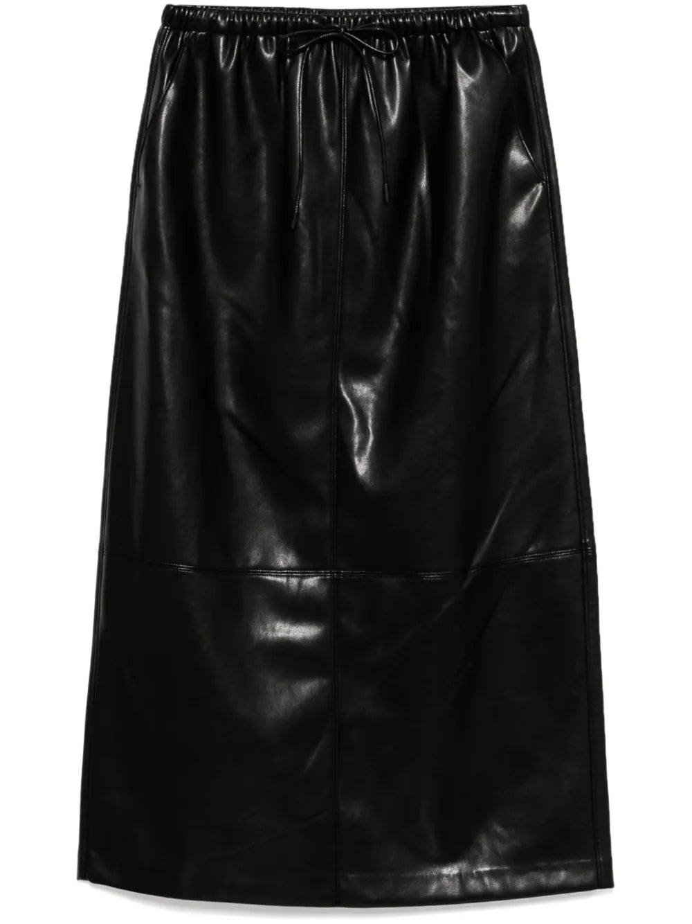 Faux-Leather Skirt