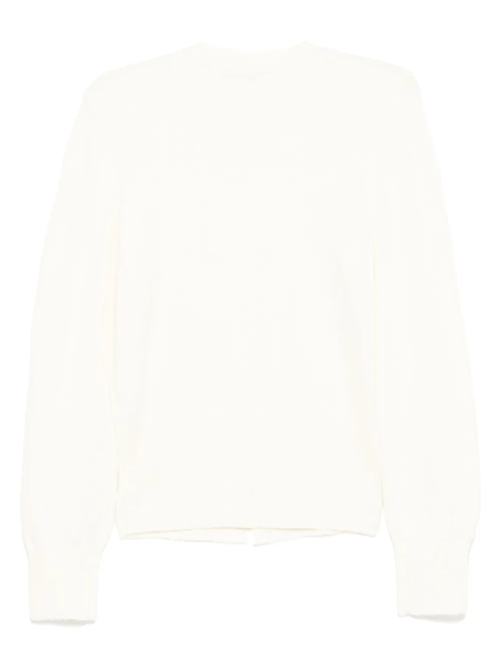 Buttoned-Hem Jumper