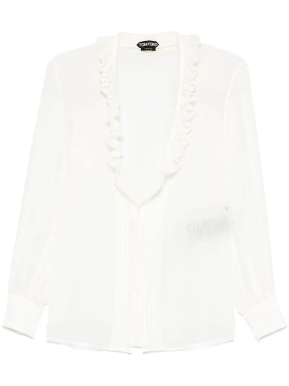 Ruffle-Detailed Blouse