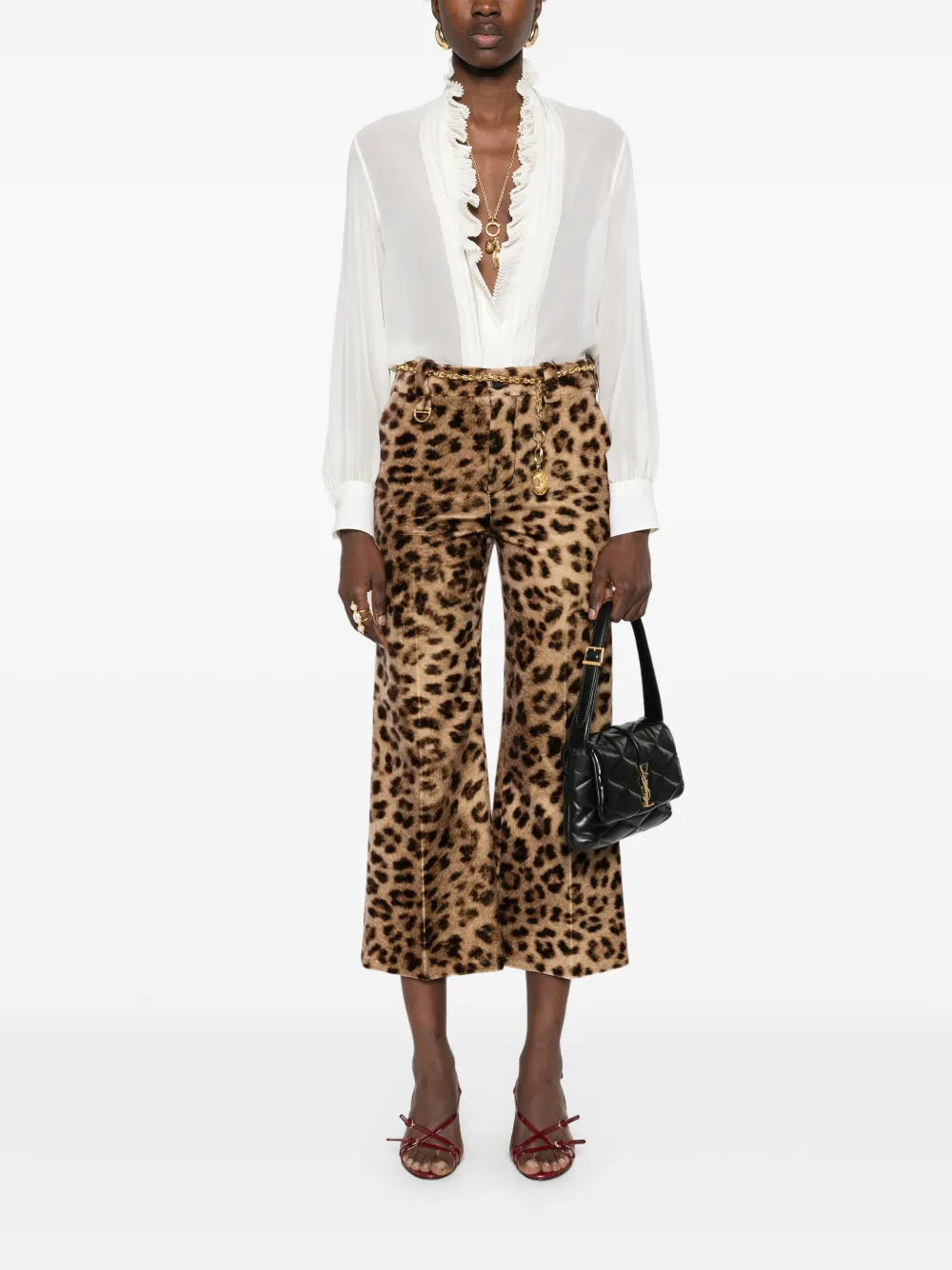 Ruffle-Detailed Blouse