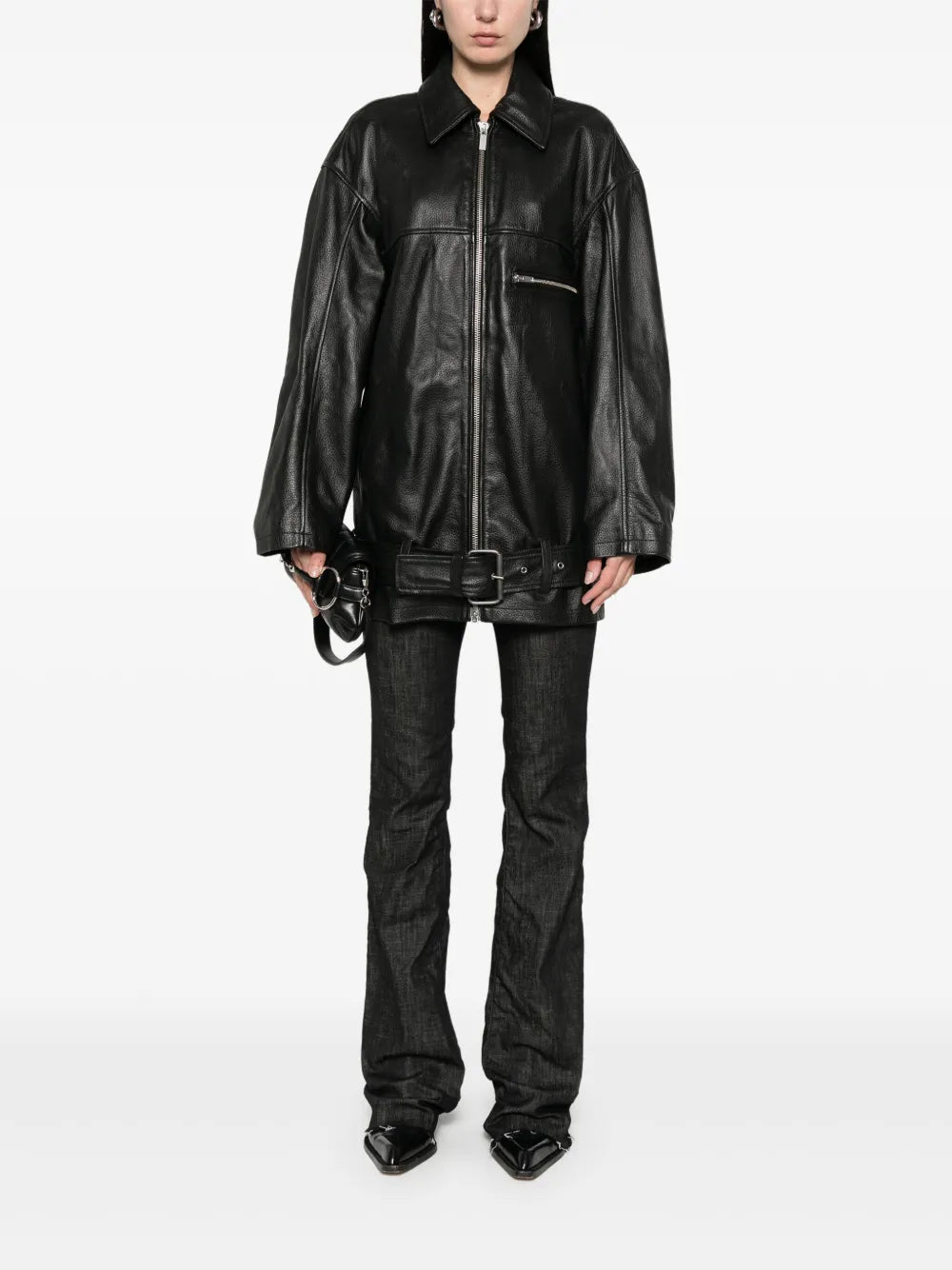 Medium-Rise Flared Jeans