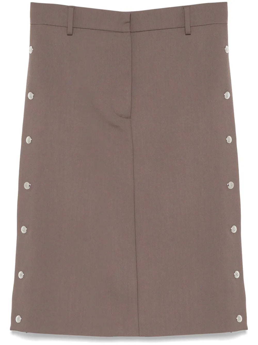 Studded Midi Skirt