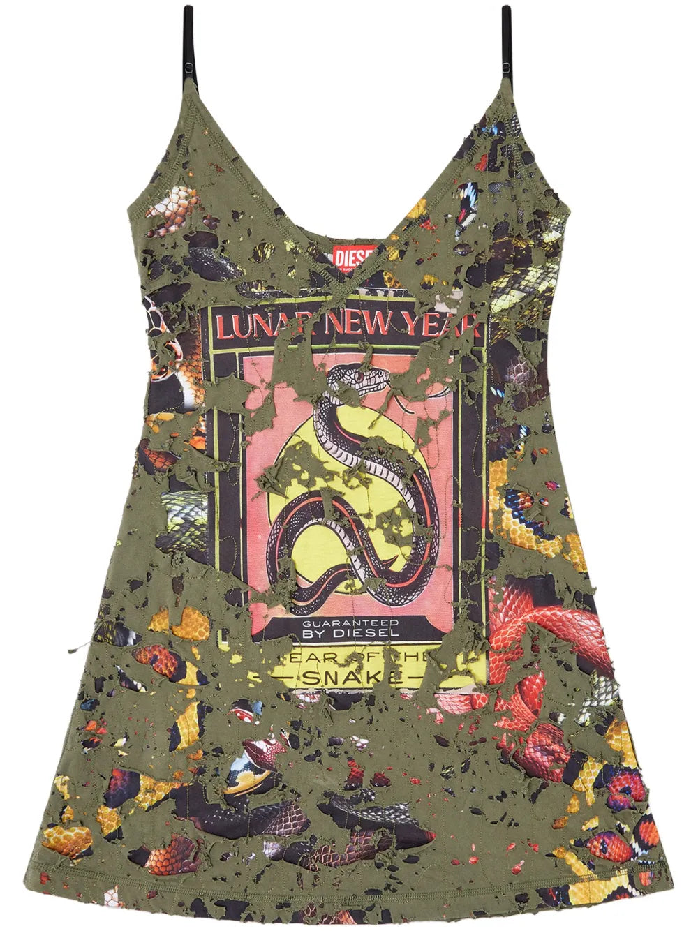 New Year Of The Snake Capsule Mini Dress