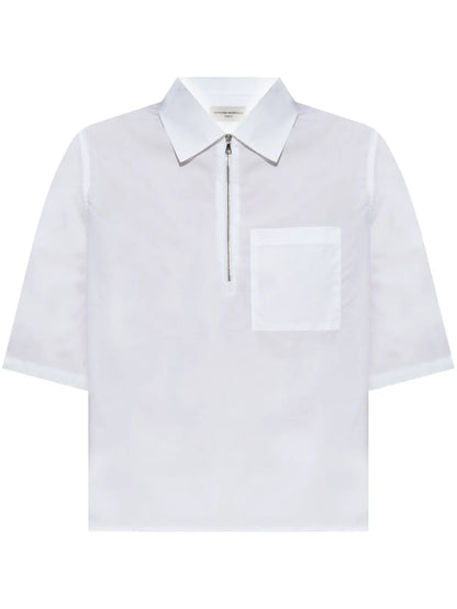 Poplin Polo Shirt