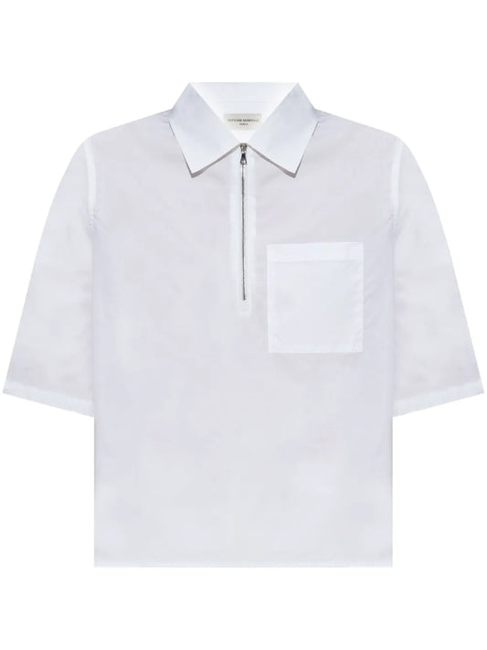 Poplin Polo Shirt