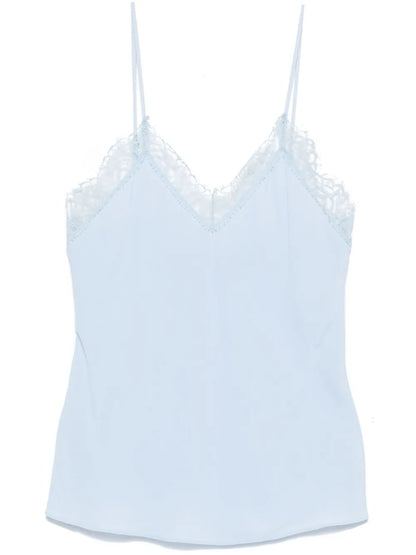 Lace-Detailed Tank Top