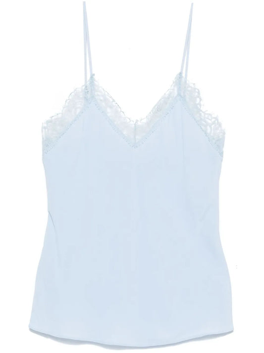 Lace-Detailed Tank Top