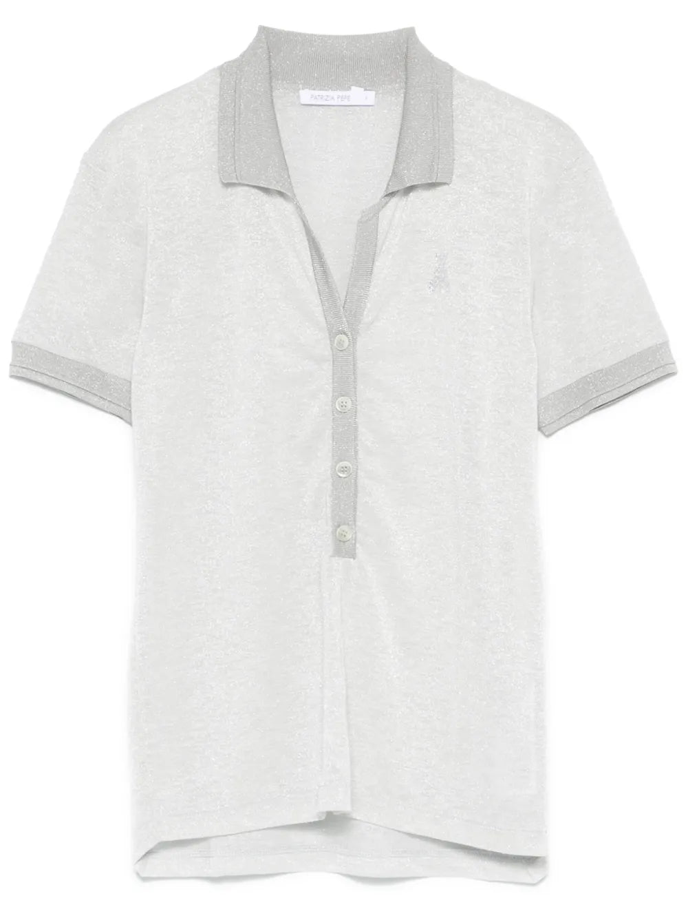 Lurex Polo Shirt