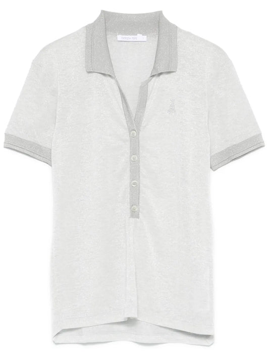 Lurex Polo Shirt