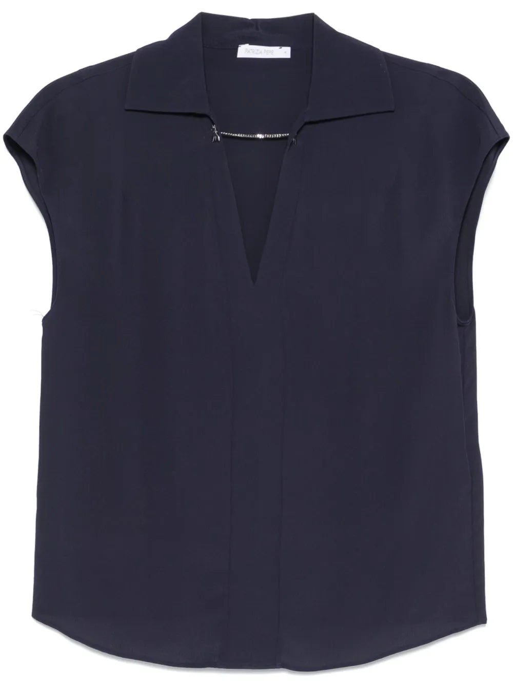 Chain-Detail Blouse