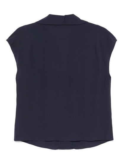 Chain-Detail Blouse