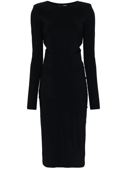 Cut-Out Midi Dress