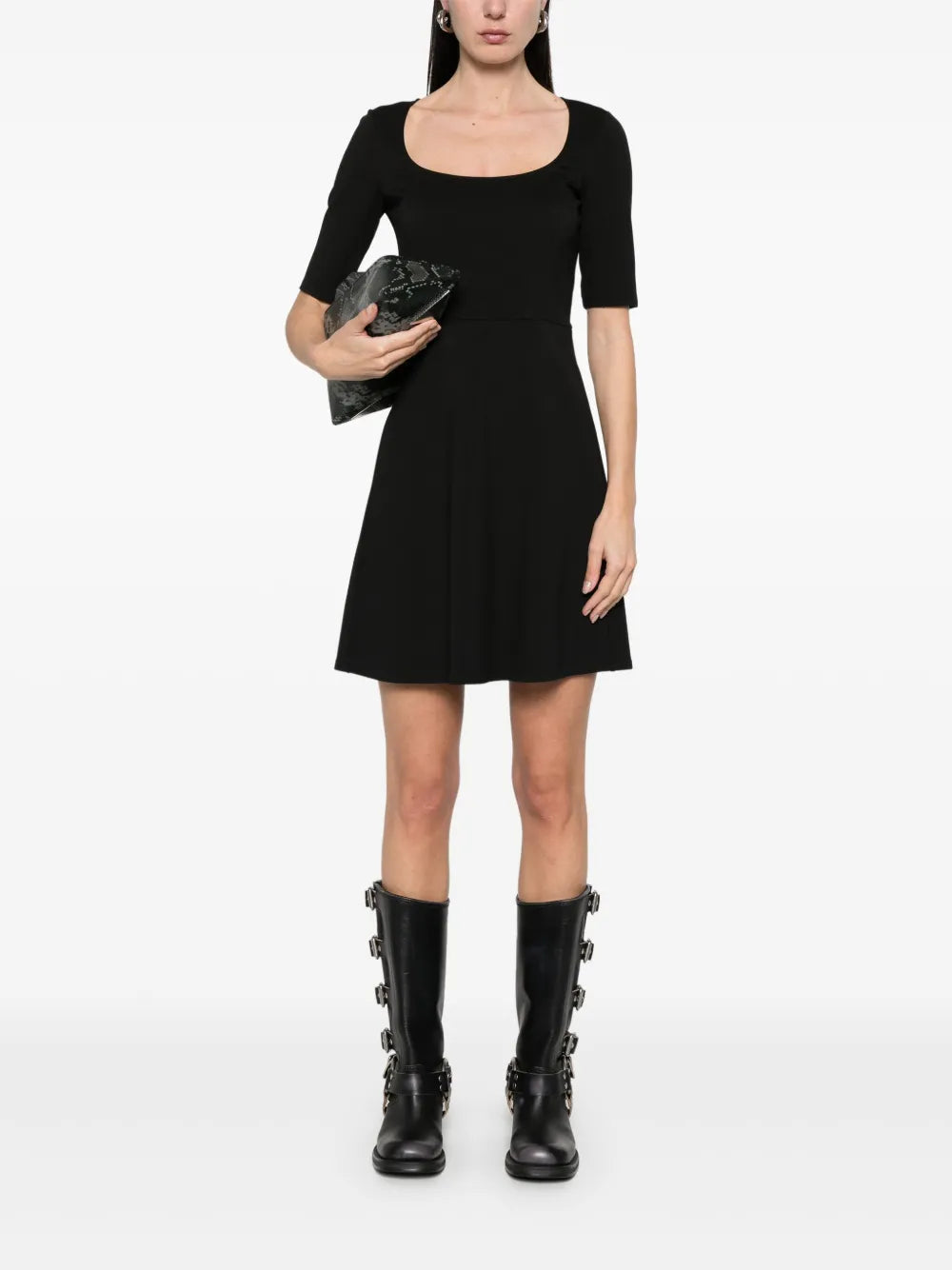 Flared Mini Dress