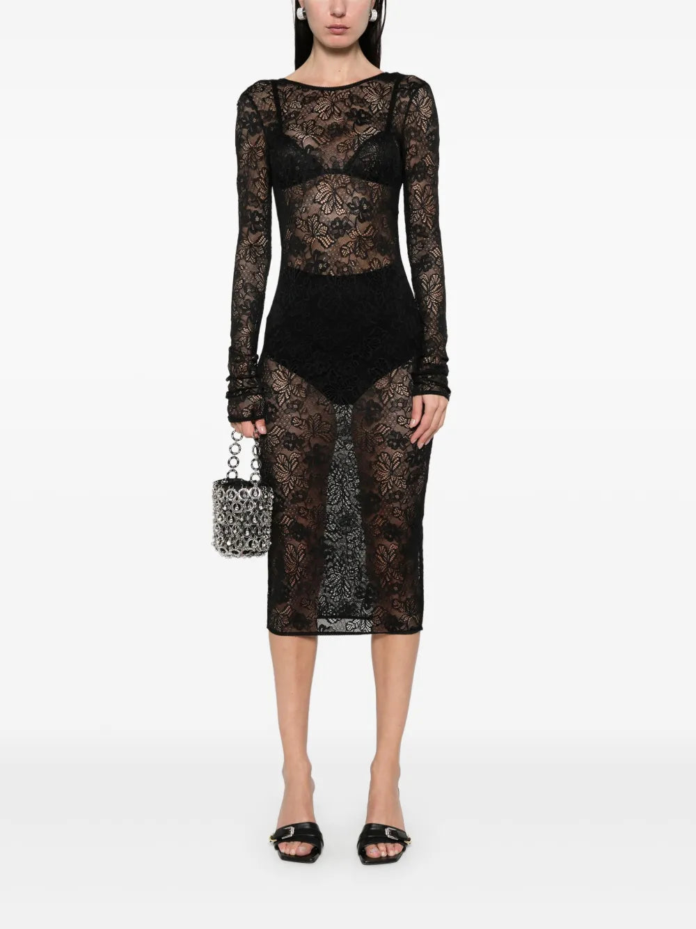 Lace Midi Dress