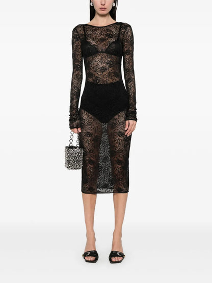 Lace Midi Dress